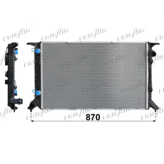 Radiateur, refroidissement du moteur FRIGAIR 0110.3148