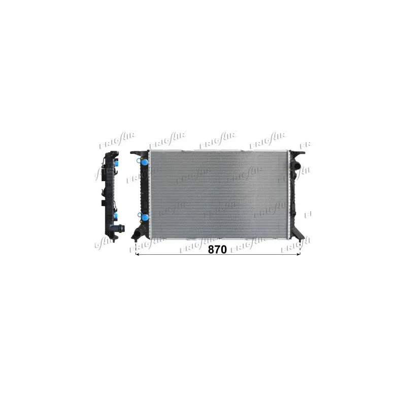 Radiateur, refroidissement du moteur FRIGAIR 0110.3148