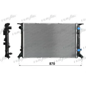 Radiateur, refroidissement du moteur FRIGAIR
