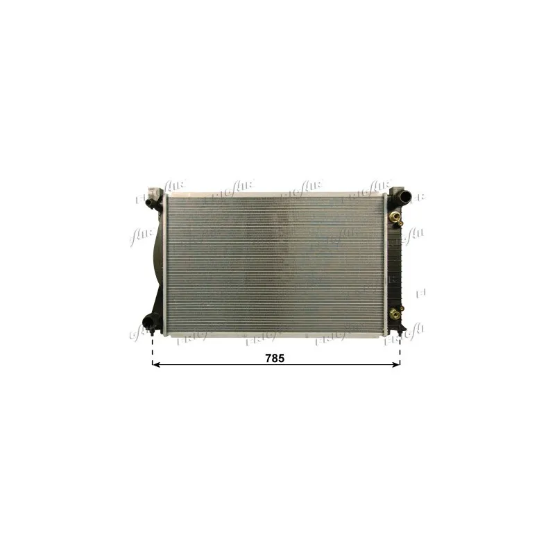 Radiateur, refroidissement du moteur FRIGAIR 0110.3153