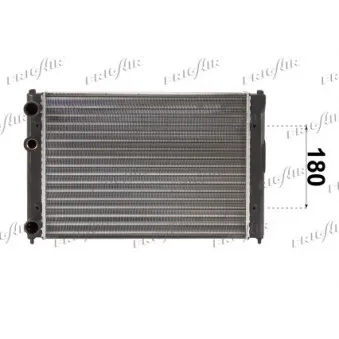 Radiateur, refroidissement du moteur FRIGAIR 0112.3009