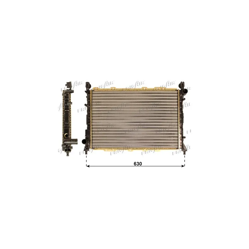 Radiateur, refroidissement du moteur FRIGAIR 0113.3023