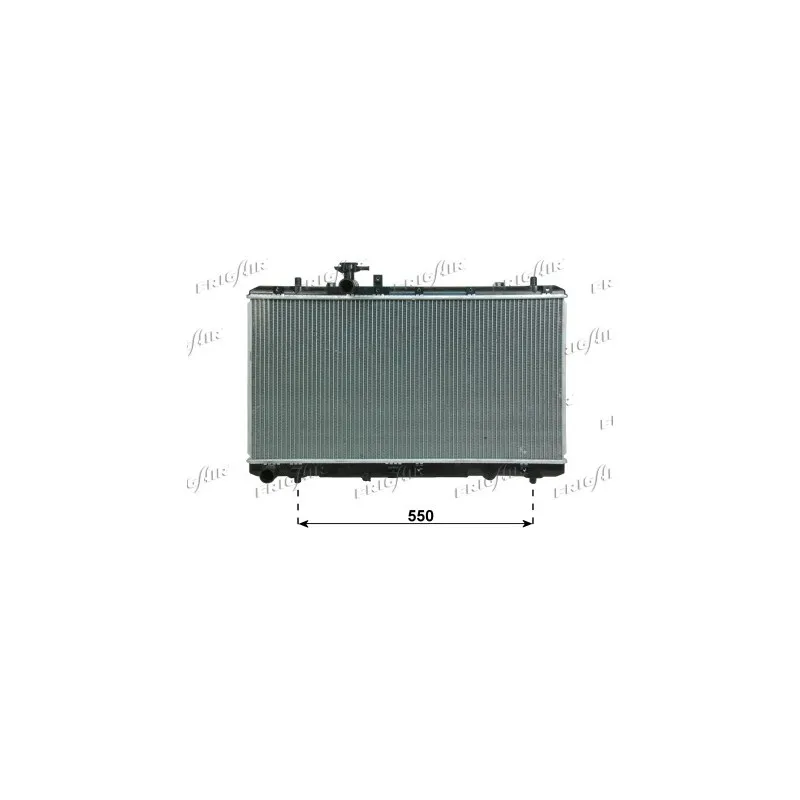 Radiateur, refroidissement du moteur FRIGAIR 0114.3038