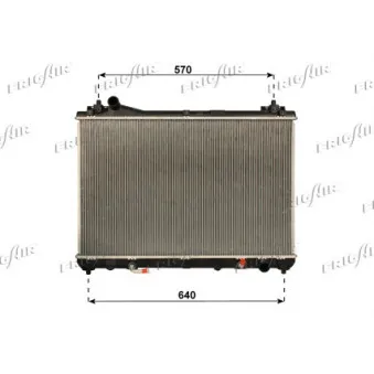 Radiateur, refroidissement du moteur FRIGAIR