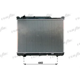 Radiateur, refroidissement du moteur FRIGAIR