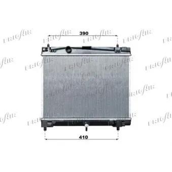 Radiateur, refroidissement du moteur FRIGAIR 0115.3010