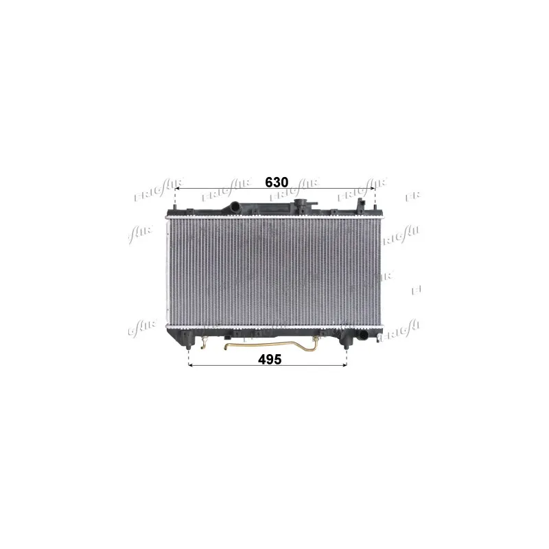 Radiateur, refroidissement du moteur FRIGAIR 0115.3127