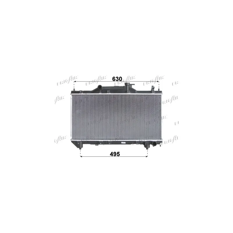 Radiateur, refroidissement du moteur FRIGAIR 0115.3136