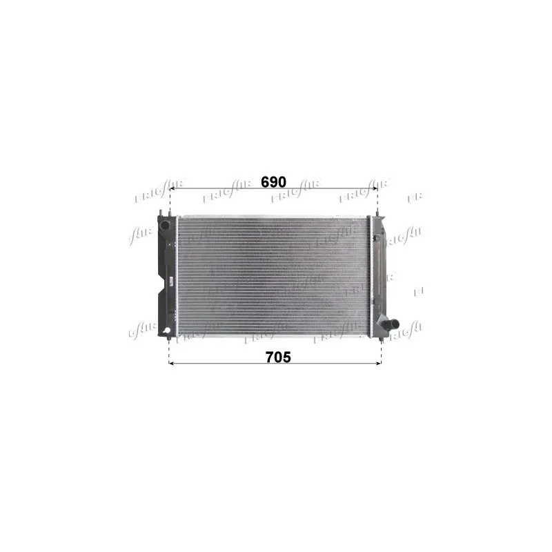 Radiateur, refroidissement du moteur FRIGAIR 0115.3143