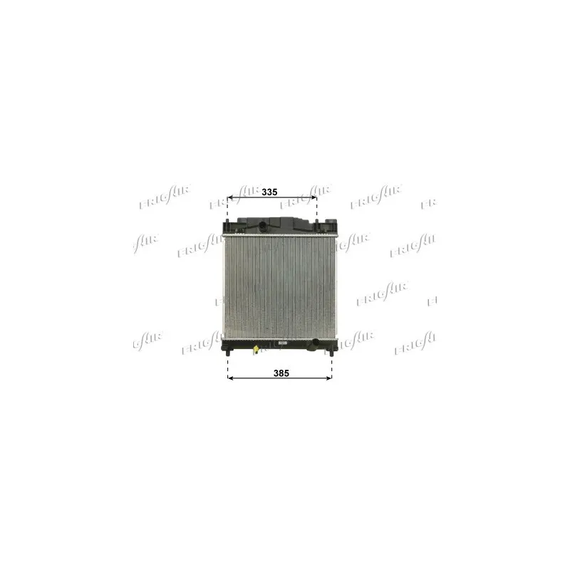 Radiateur, refroidissement du moteur FRIGAIR 0115.3184