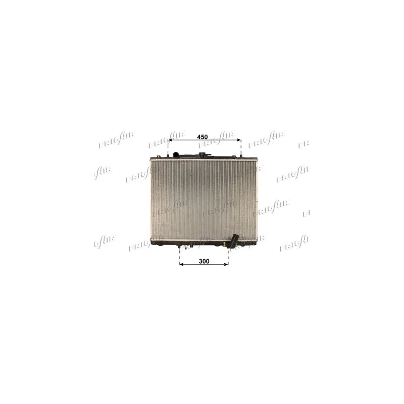 Radiateur, refroidissement du moteur FRIGAIR 0116.3033