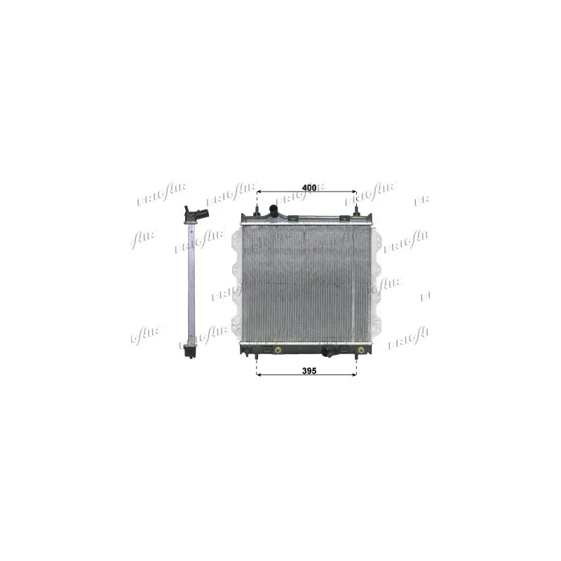 Radiateur, refroidissement du moteur FRIGAIR 0118.3002