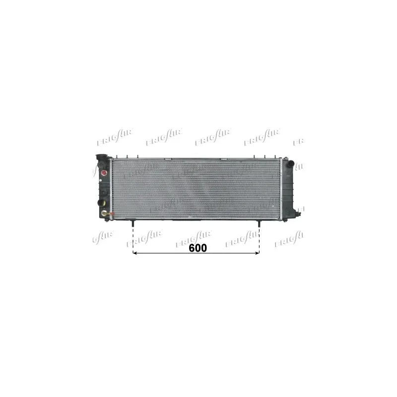 Radiateur, refroidissement du moteur FRIGAIR 0118.3017