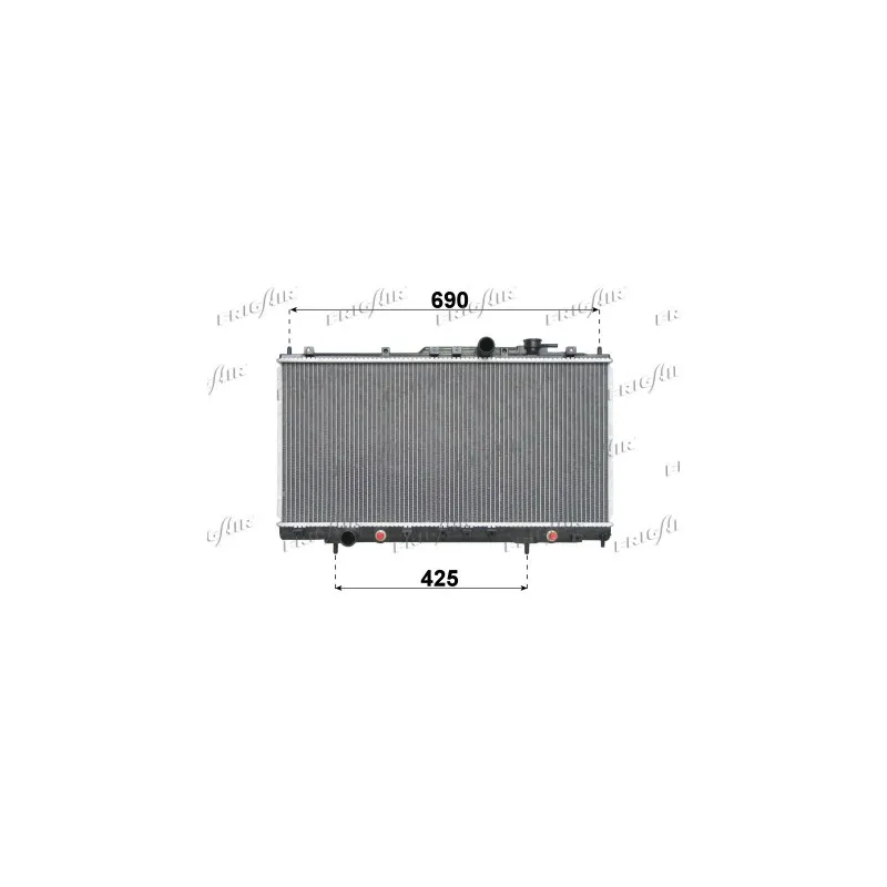 Radiateur, refroidissement du moteur FRIGAIR 0118.3018