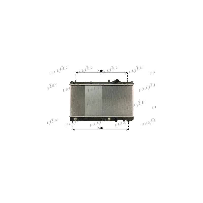 Radiateur, refroidissement du moteur FRIGAIR 0118.3024
