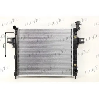 Radiateur, refroidissement du moteur FRIGAIR 0118.3026