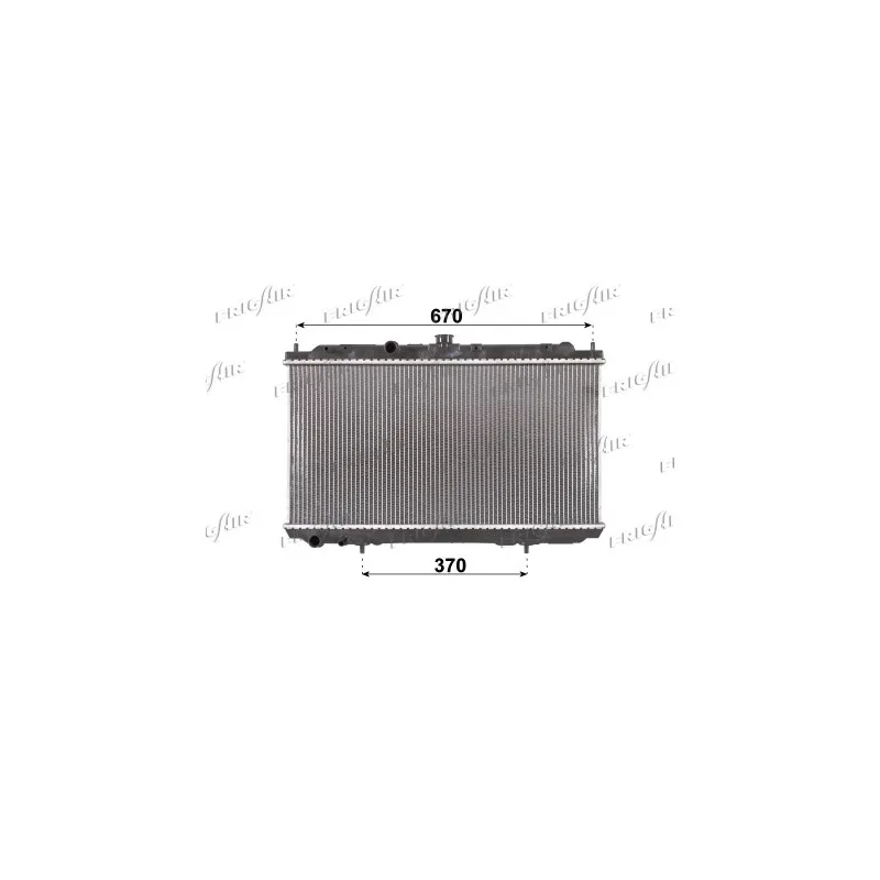 Radiateur, refroidissement du moteur FRIGAIR 0121.3005