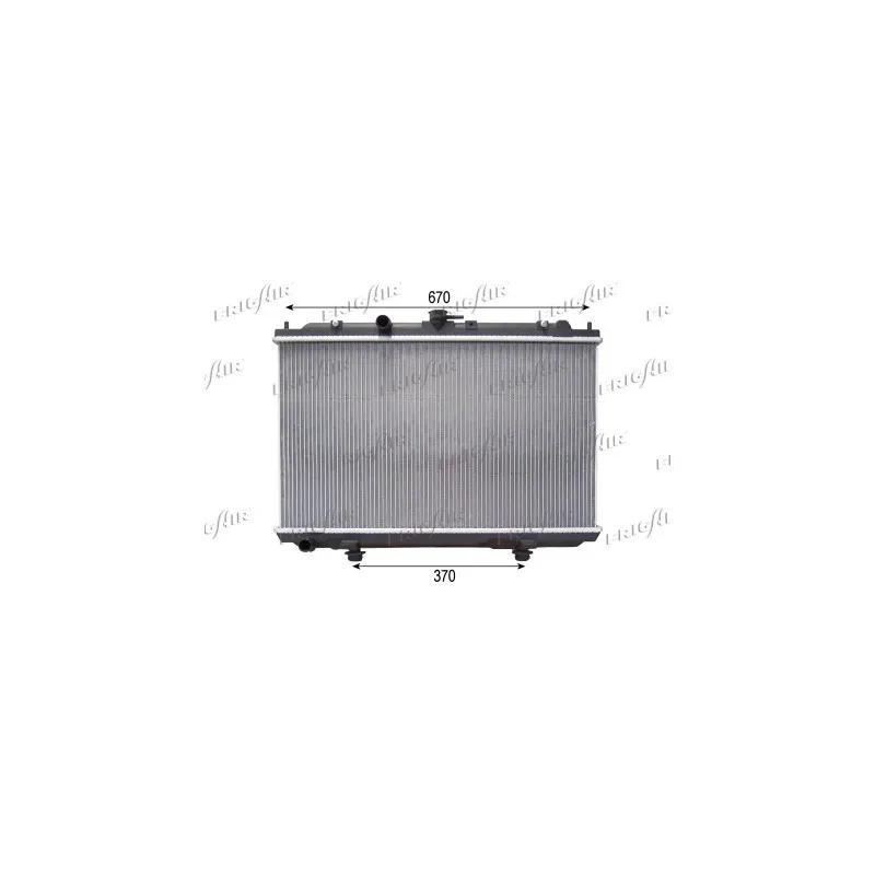 Radiateur, refroidissement du moteur FRIGAIR 0121.3042