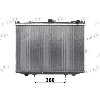 Radiateur, refroidissement du moteur FRIGAIR 0121.3045