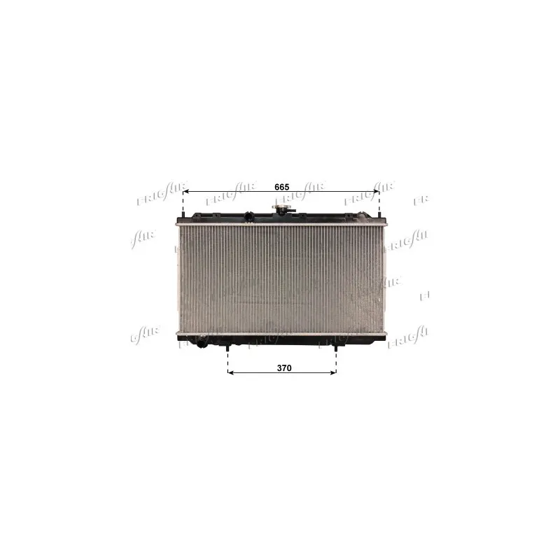 Radiateur, refroidissement du moteur FRIGAIR 0121.3053