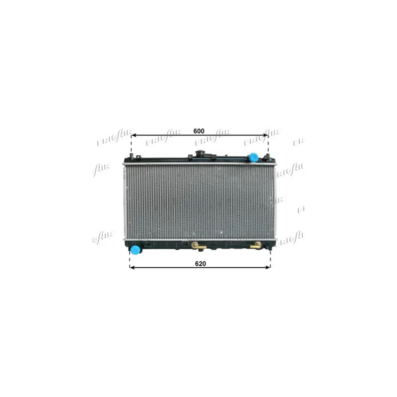 Radiateur, refroidissement du moteur FRIGAIR 0127.3005