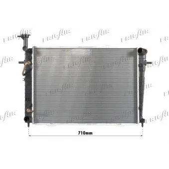 Radiateur, refroidissement du moteur FRIGAIR 0128.3085
