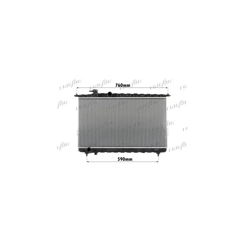Radiateur, refroidissement du moteur FRIGAIR 0128.3095