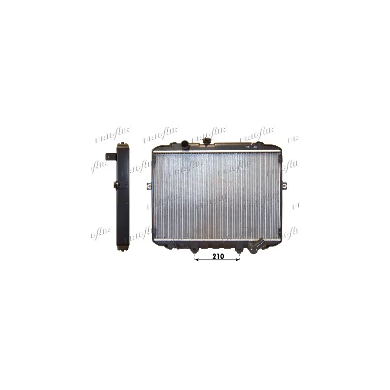 Radiateur, refroidissement du moteur FRIGAIR 0128.3106