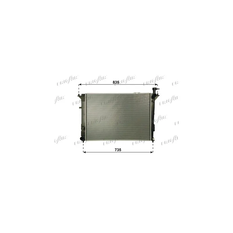 Radiateur, refroidissement du moteur FRIGAIR 0128.3111