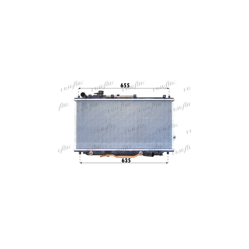 Radiateur, refroidissement du moteur FRIGAIR 0133.3007
