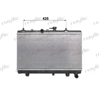 Radiateur, refroidissement du moteur FRIGAIR 0133.3021