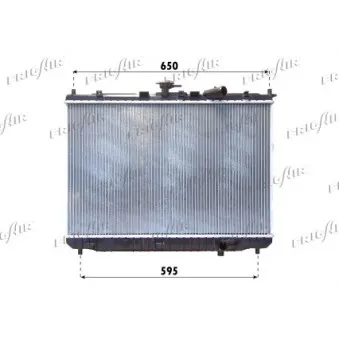 Radiateur, refroidissement du moteur FRIGAIR