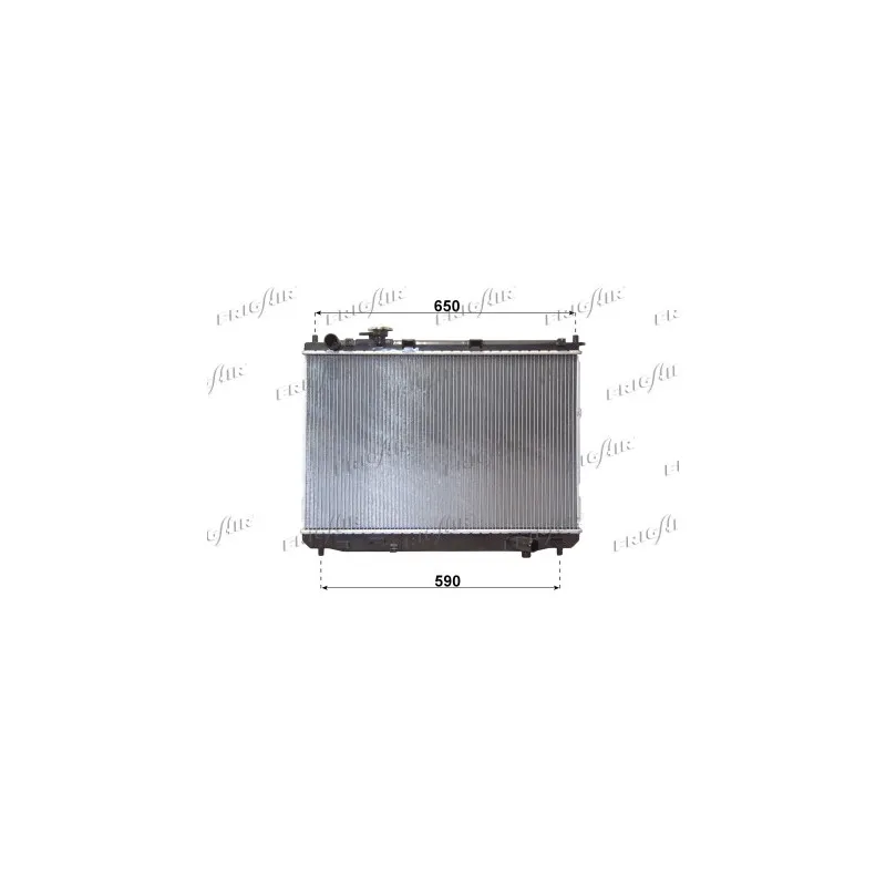Radiateur, refroidissement du moteur FRIGAIR 0133.3026