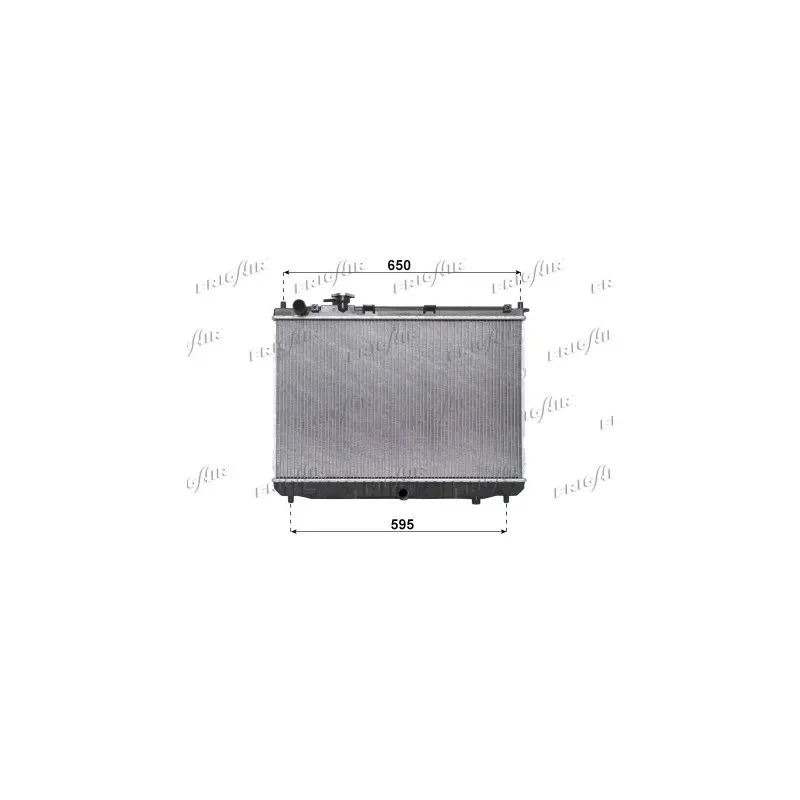 Radiateur, refroidissement du moteur FRIGAIR 0133.3028