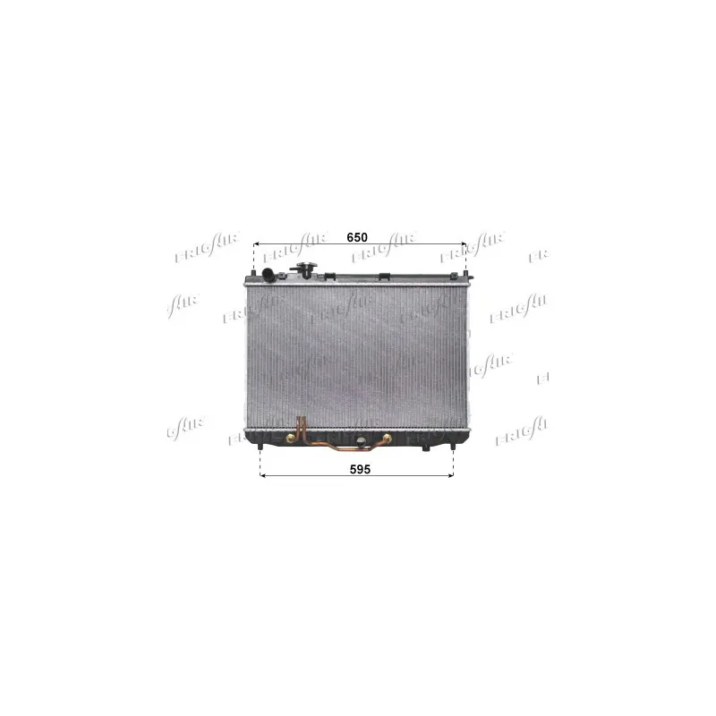 Radiateur, refroidissement du moteur FRIGAIR 0133.3029