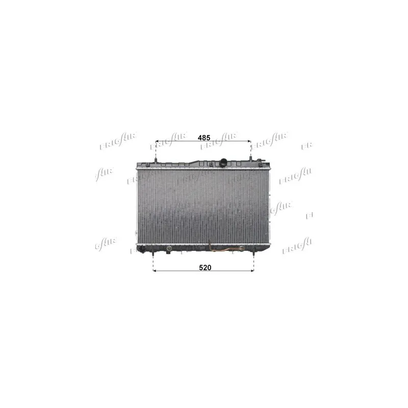 Radiateur, refroidissement du moteur FRIGAIR 0133.3034