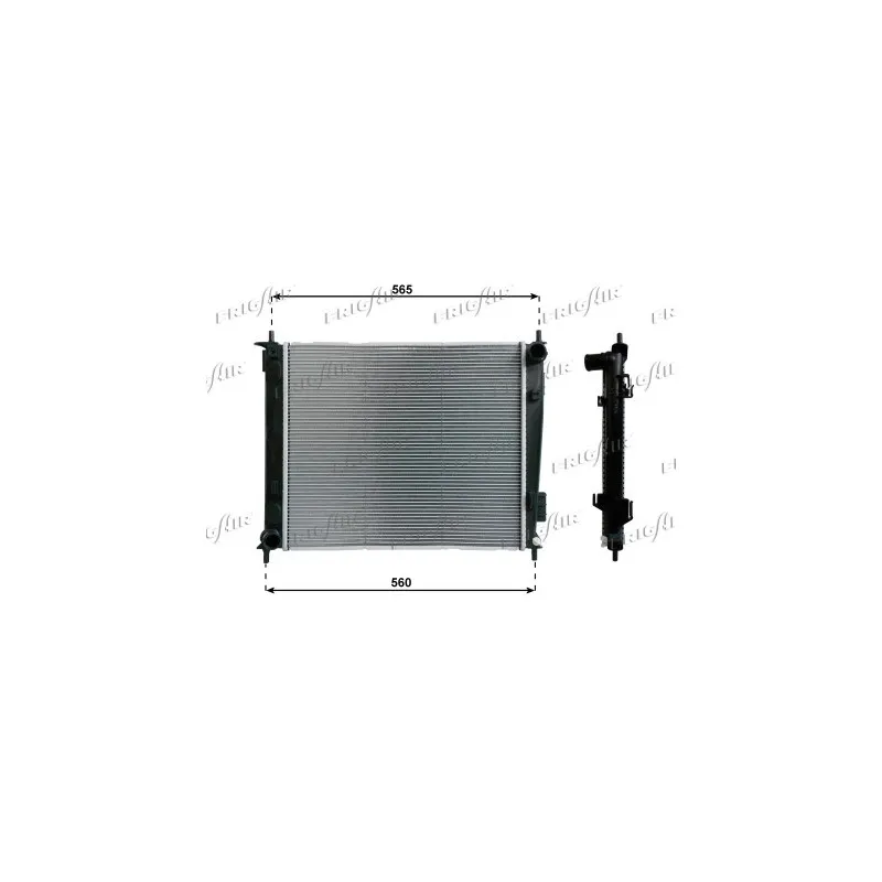Radiateur, refroidissement du moteur FRIGAIR 0133.3039