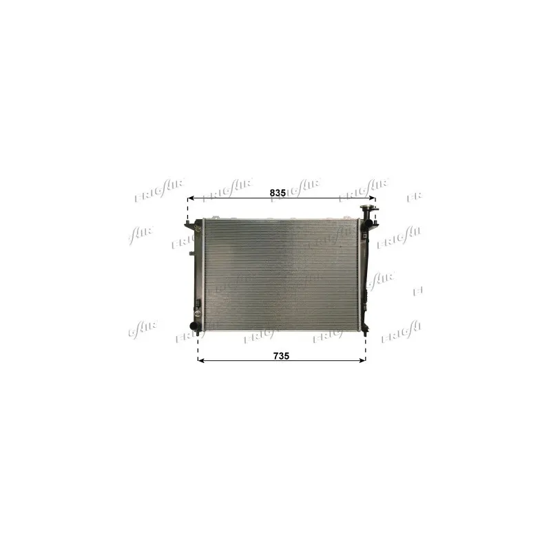Radiateur, refroidissement du moteur FRIGAIR 0133.3041