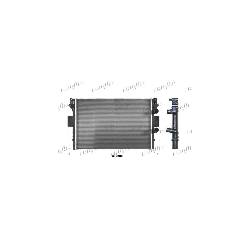 Radiateur, refroidissement du moteur FRIGAIR 0204.2018