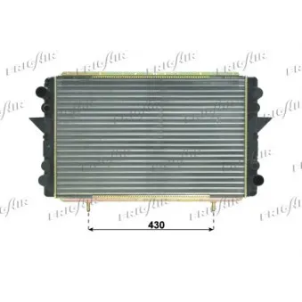 Radiateur, refroidissement du moteur FRIGAIR 0209.2001