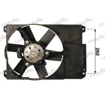 Ventilateur, refroidissement du moteur FRIGAIR 0504.1195