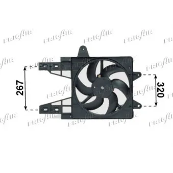Ventilateur, refroidissement du moteur FRIGAIR