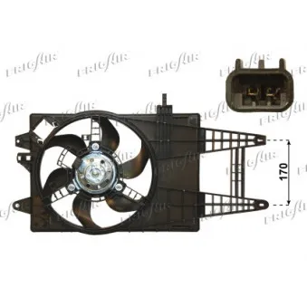 Ventilateur, refroidissement du moteur FRIGAIR