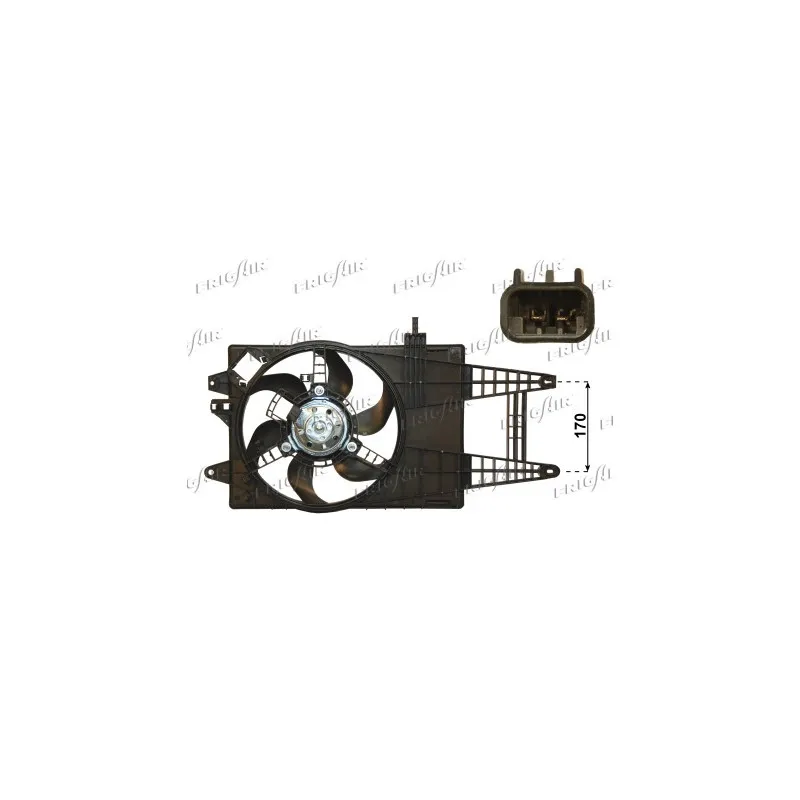 Ventilateur, refroidissement du moteur FRIGAIR 0504.1213