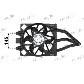 Ventilateur, refroidissement du moteur FRIGAIR 0504.2038
