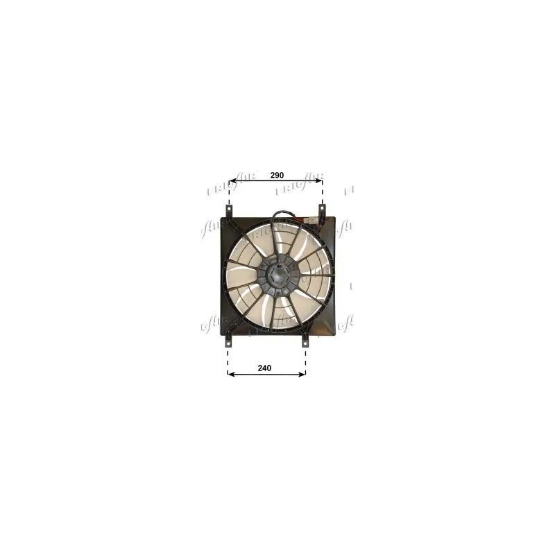 Ventilateur, refroidissement du moteur FRIGAIR 0504.2041