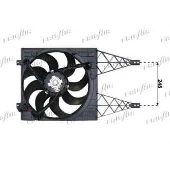 Ventilateur, refroidissement du moteur FRIGAIR 0510.2021