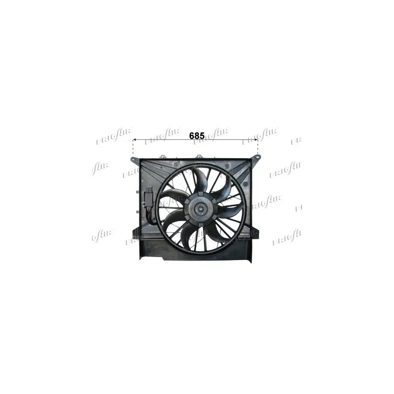 Ventilateur, refroidissement du moteur FRIGAIR 0511.2010