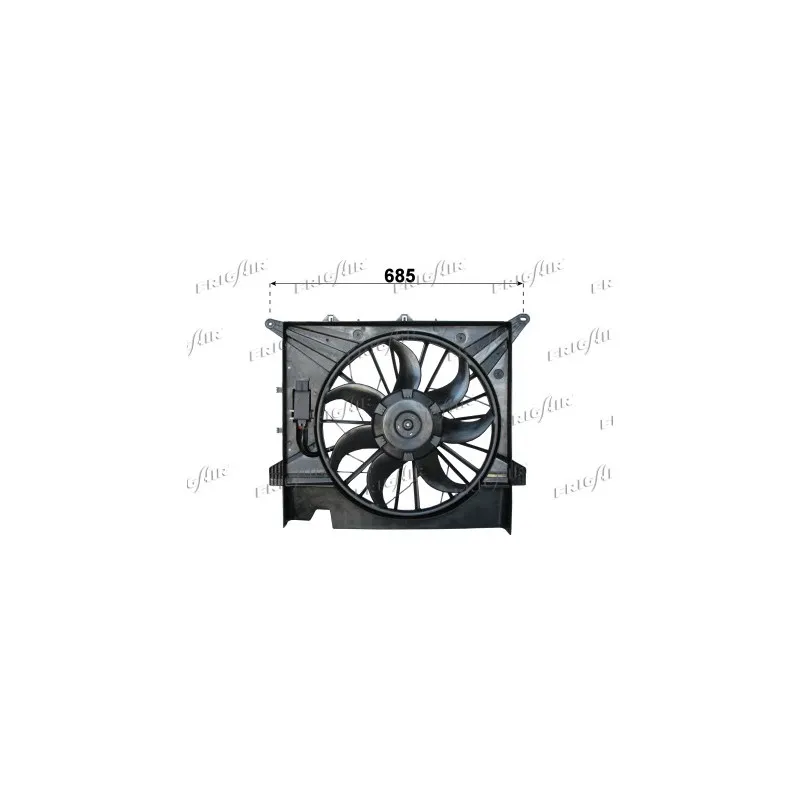 Ventilateur, refroidissement du moteur FRIGAIR 0511.2011