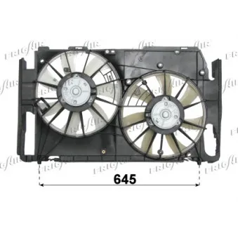 Ventilateur, refroidissement du moteur FRIGAIR 0515.2022
